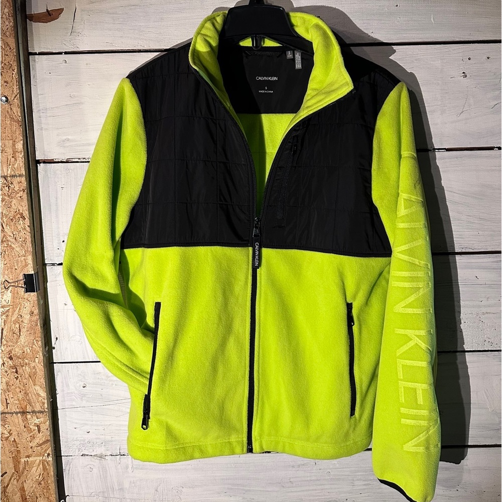 Calvin Klein Fleece Full-Zip Jacket
